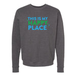 This Is My Happy Place Minnesota Crewneck Sweatshirt