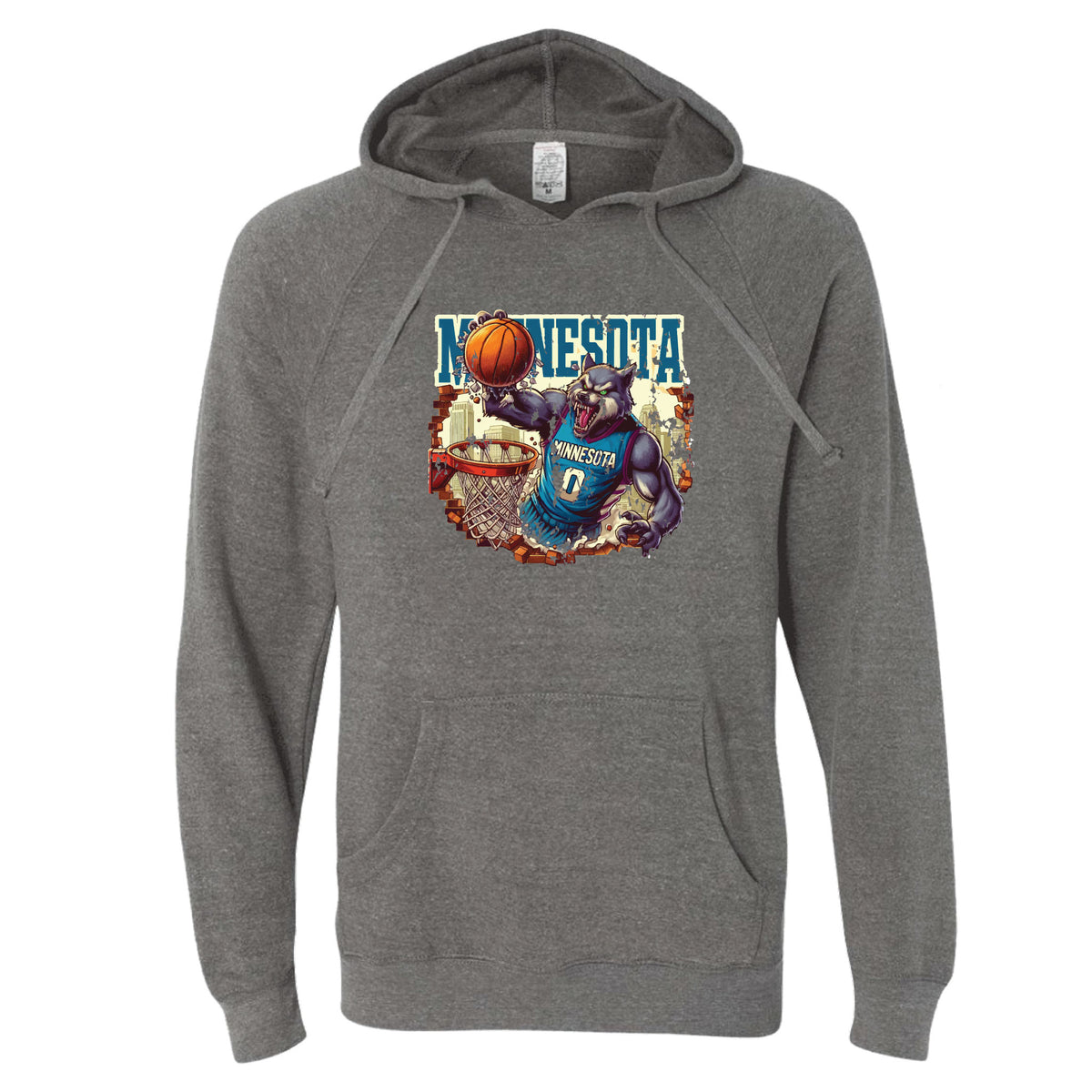 Grey nba fashion hoodie