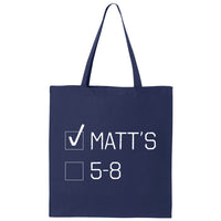 I Vote Matt's Minnesota Canvas Tote Bag