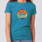 Party Captain Minnesota Women's Slim Fit T-Shirt