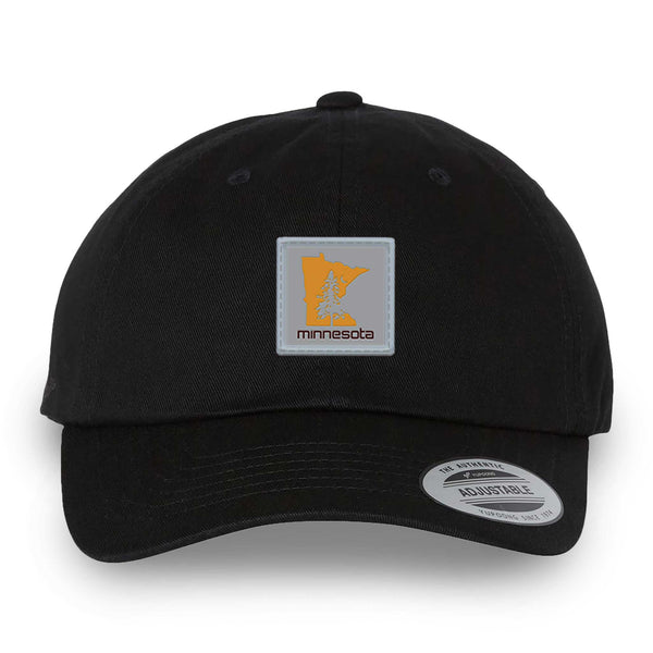Black Minnesota Workwear Patch Dad’s Hat