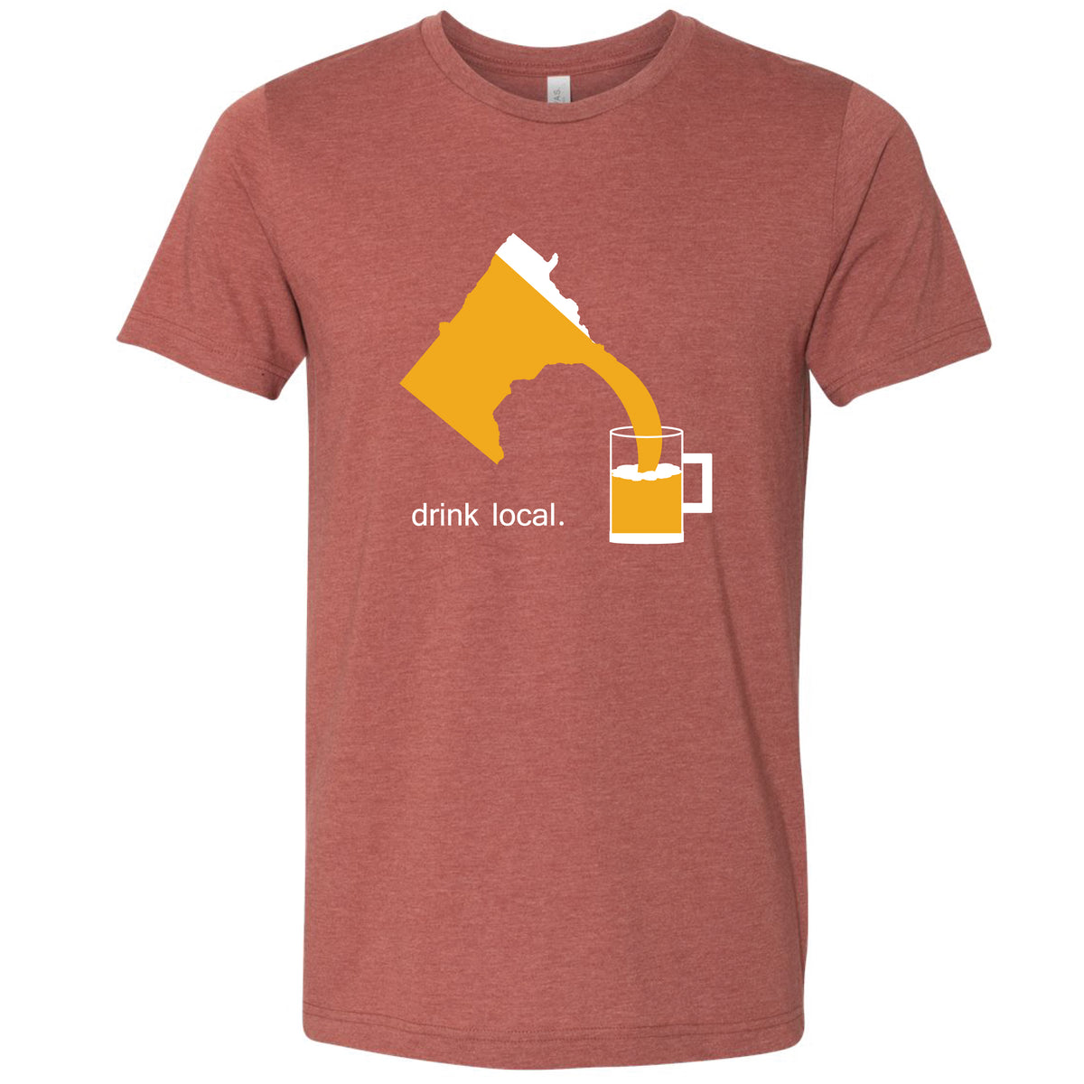 Drink Indiana Beer Tie Dye T-Shirt S