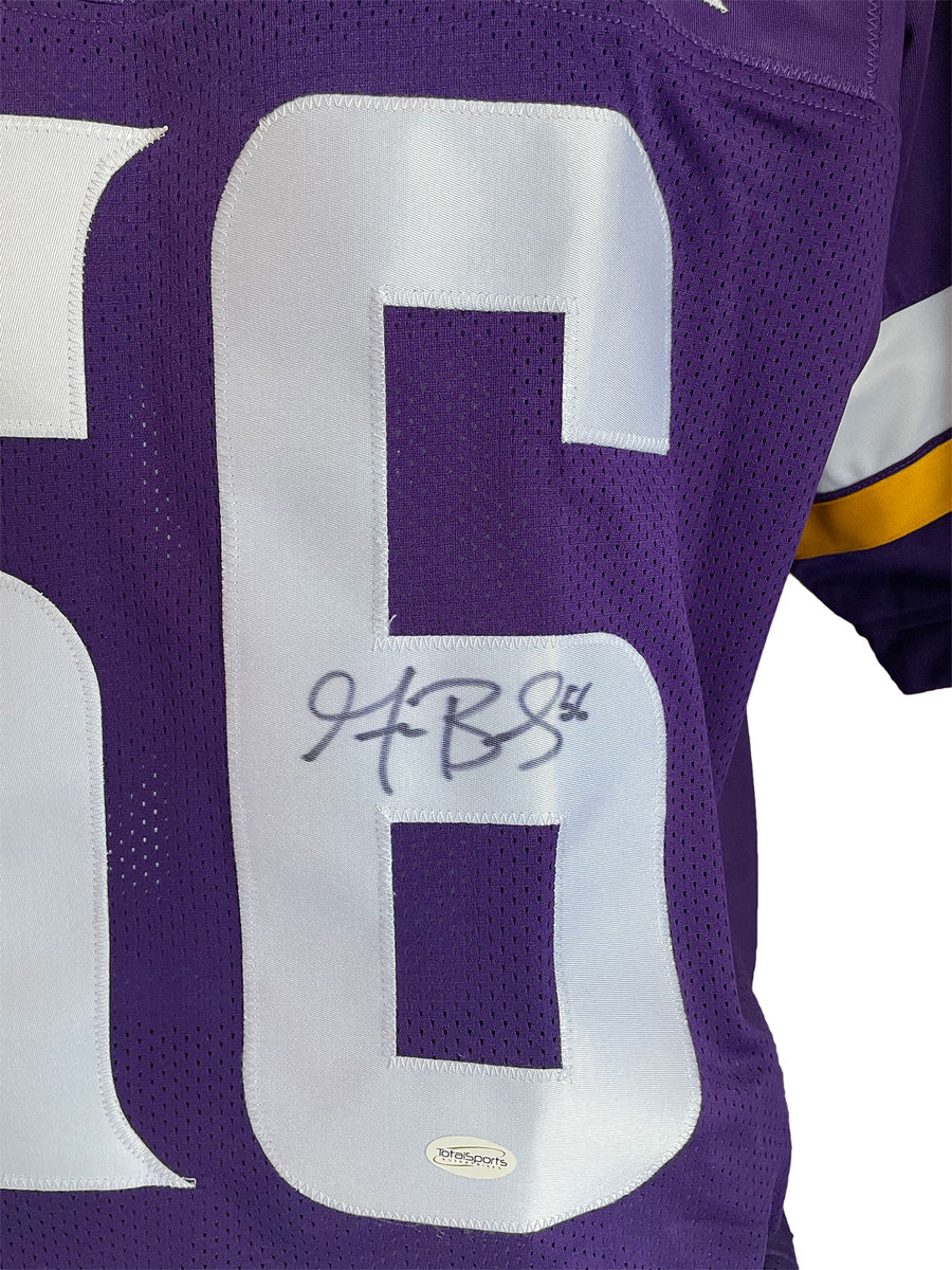 Justin Jefferson Autographed Color Rush Jersey (JSA Halogram