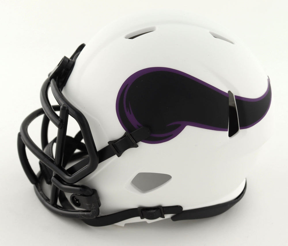 Justin Jefferson Autographed Mini Helmet (White) – Minnesota Awesome