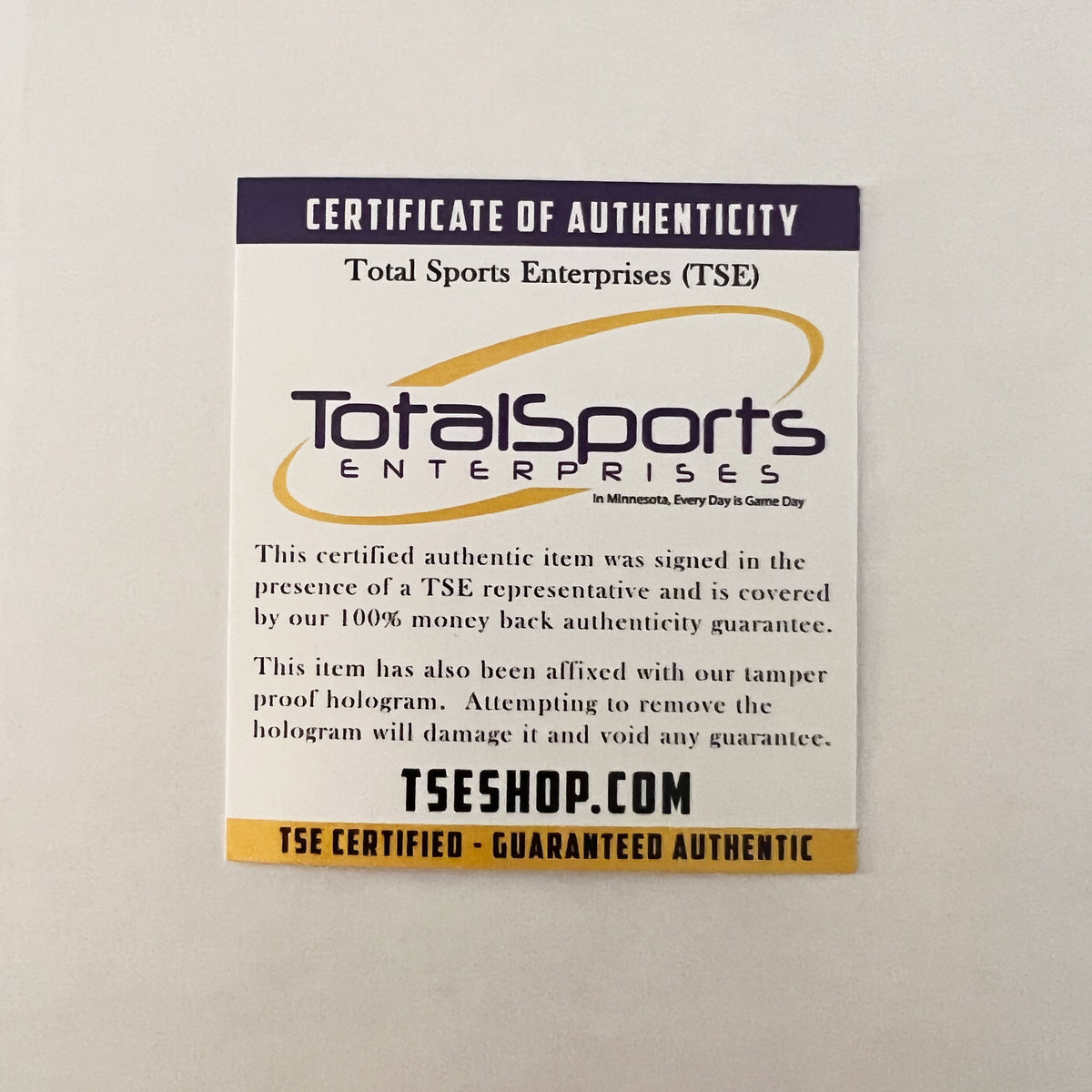Understanding The  Sports Card Authenticity Guarantee