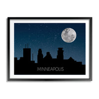 Minneapolis Moon Print