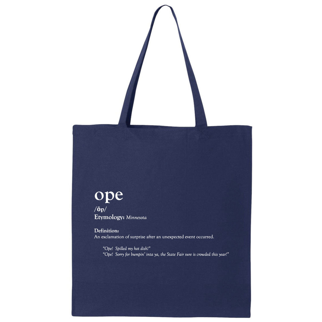 "Somebody In Minnesota Loves Me" Tote Bag – Natural Canvas, Reusable & Durable - View #7