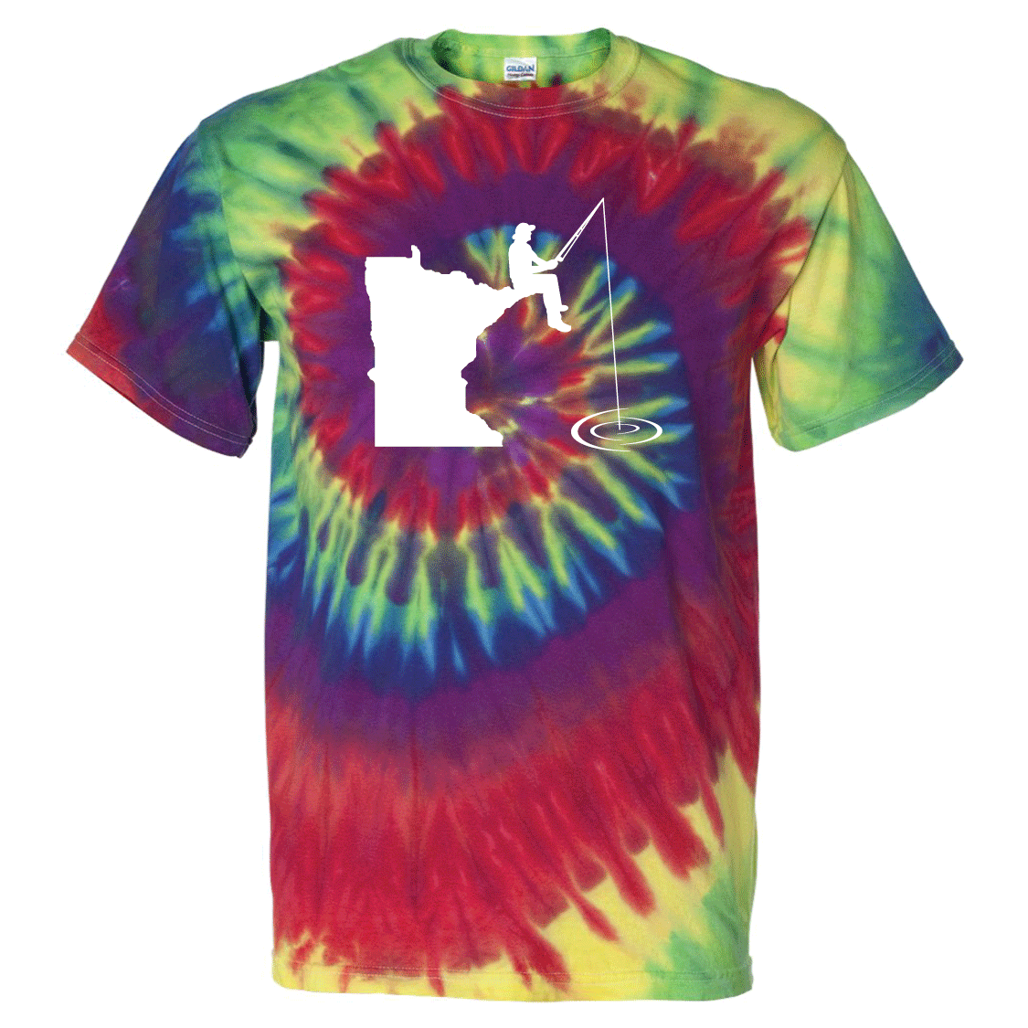  Tie Dye Fishing Shirt