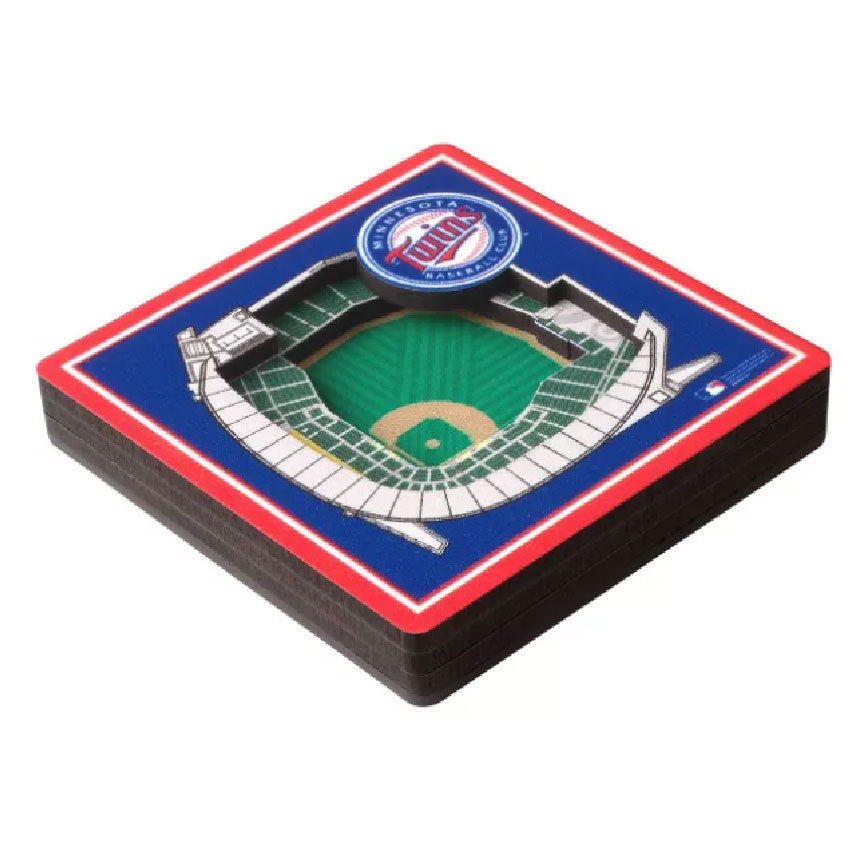 Minnesota Twins 17'' x 13'' 5-Layer 3D StadiumViews Wall Art