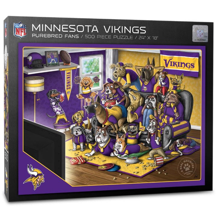 minnesota vikings dog