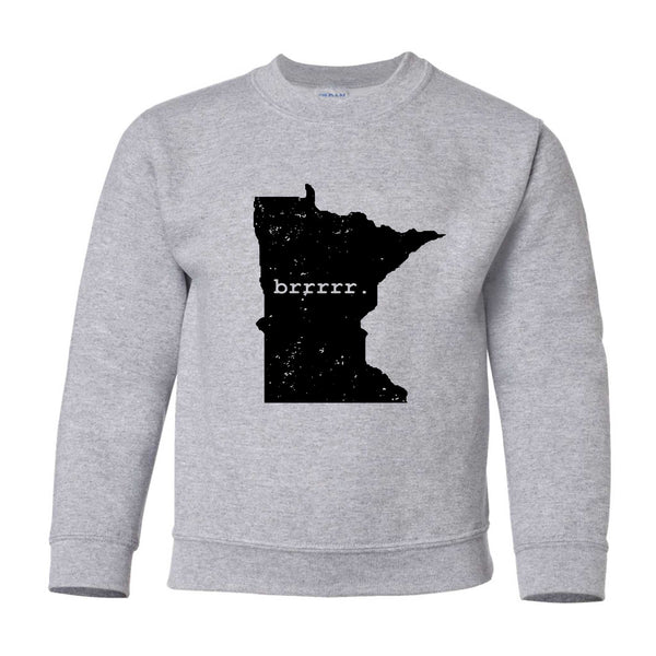Minnesota Brrrrr Youth Sweatshirt