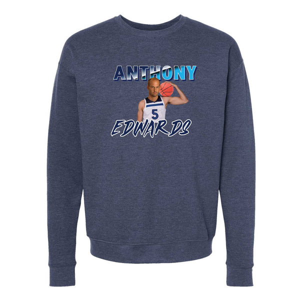 Edwards Minnesota Basketball Crewneck Sweatshirt