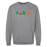 Camping Minnesota Crewneck Sweatshirt