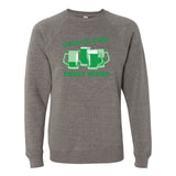 Couple, Two, Three Green Beers Minnesota Crewneck Sweatshirt