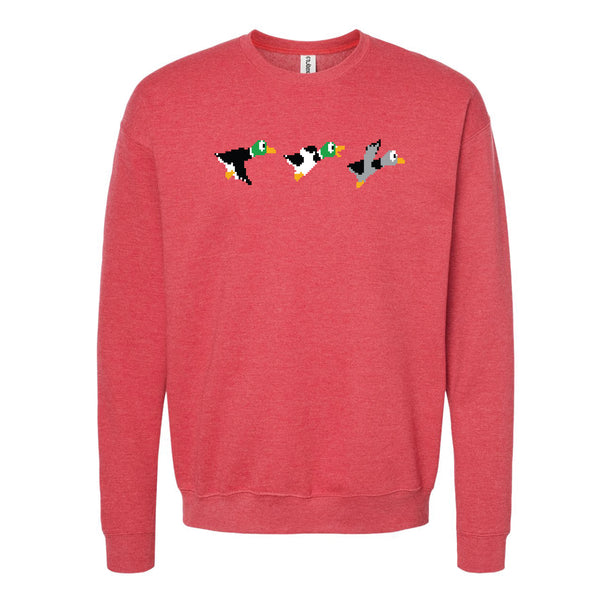 Duck Duck Grey Duck 8-Bit Minnesota Crewneck Sweatshirt