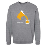 Drink Local Minnesota Crewneck Sweatshirt