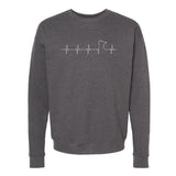 Minnesota EKG Crewneck Sweatshirt