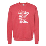 Minnesota Fish Stamp Crewneck Sweatshirt