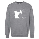 Minnesota Fishing Crewneck Sweatshirt