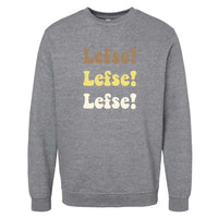 Lefse! Lefse! Lefse! Minnesota Crewneck Sweatshirt