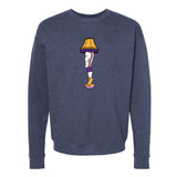 Minnesota Pro Football Holiday Leg Lamp Crewneck Sweatshirt