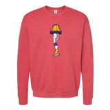 Minnesota Pro Football Holiday Leg Lamp Crewneck Sweatshirt