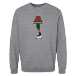 Minnesota Hockey Holiday Leg Lamp Crewneck Sweatshirt