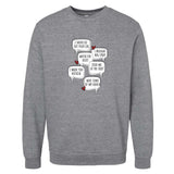Minnesota Love Language Crewneck Sweatshirt