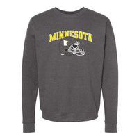 Minnesota Football Helmet Crewneck Sweatshirt