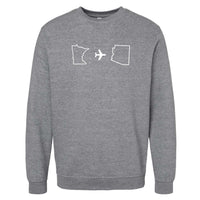 Minnesota to Arizona Crewneck Sweatshirt