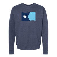 Minnesota State Flag Crewneck Sweatshirt