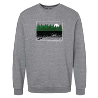 Night on the Lake Minnesota Crewneck Sweatshirt