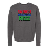 Skibidi Minnesota Rizz Crewneck Sweatshirt