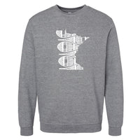 Snowshoe Minnesota Crewneck Sweatshirt