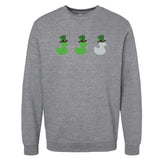 St Paddy's Duck Duck Grey Duck Minnesota Crewneck Sweatshirt