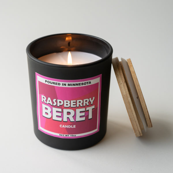 Raspberry Beret Candle