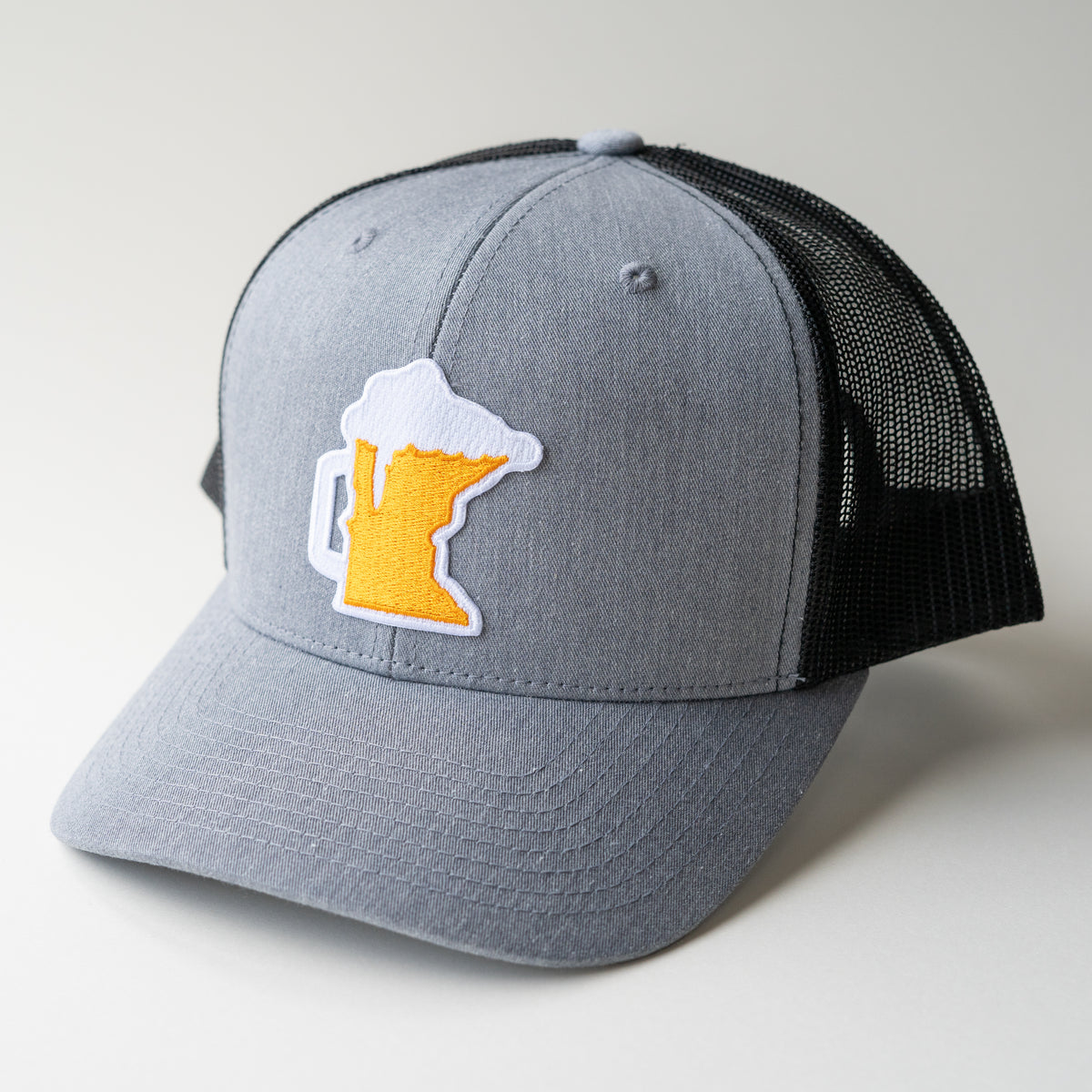 Casquette Trucker Vintage Années 80 - Alexandria Minnesota Bar Beer - Mesh Et Snapback