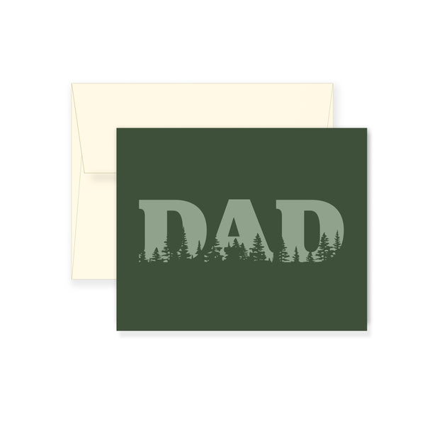 Dad Minnesota Tree Father's Day Card