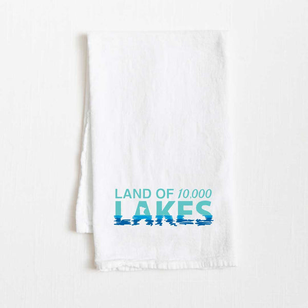 Land of 10,000 Lakes Flour Sack Towel