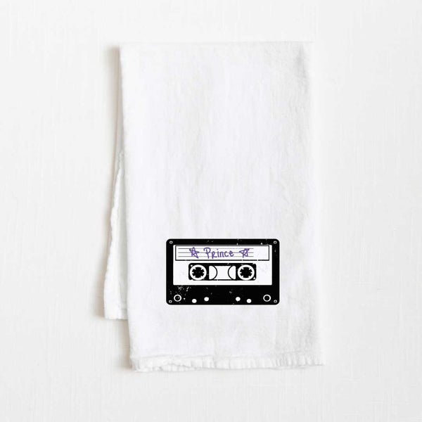 Prince Cassette Tape Flour Sack Towel