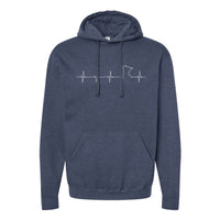 Minnesota EKG Hoodie