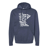 Minnesota Fish Stamp Hoodie