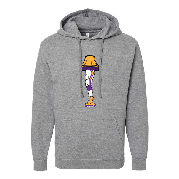 Minnesota Pro Football Holiday Leg Lamp Hoodie