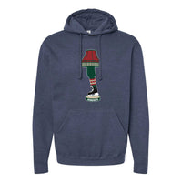 Minnesota Hockey Holiday Leg Lamp Hoodie