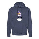 Minnesota 8-Bit Football Hoodie