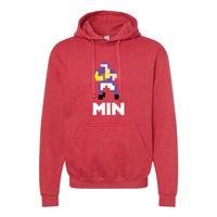 Minnesota 8-Bit Football Hoodie