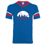 Minnesota Skyline Baseball Jersey T-Shirt