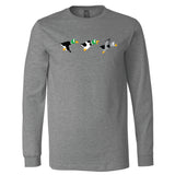 Duck Duck Grey Duck 8-Bit Minnesota Long Sleeve T-Shirt