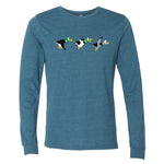 Duck Duck Grey Duck 8-Bit Minnesota Long Sleeve T-Shirt