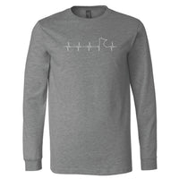 Minnesota EKG Long Sleeve T-Shirt